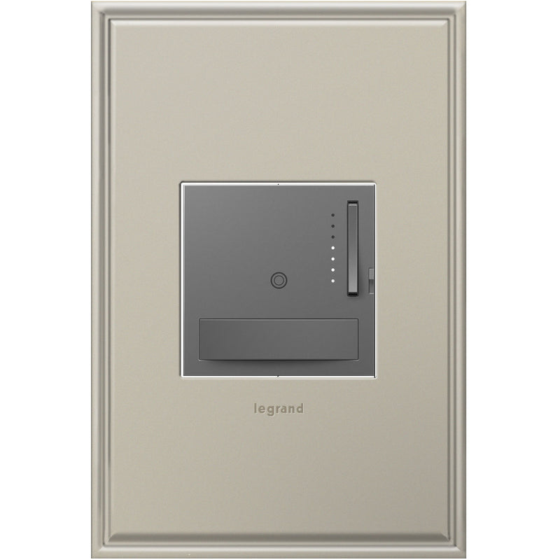 adorne® ADSM703HM2 700W Incandescent/Halogen Motion Sensor Dimmer, Magnesium, with Microban® Alternate Image 2.jpg