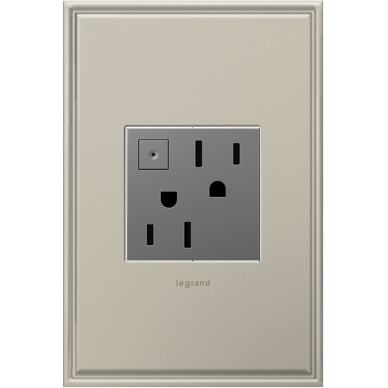 adorne® ARPS152M4 15A Energy-Saving On/Off Outlet, Magnesium Alternate Image 2.jpg