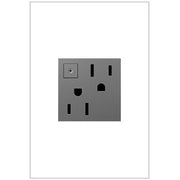 adorne® ARPS152M4 15A Energy-Saving On/Off Outlet, Magnesium Main Image.jpg