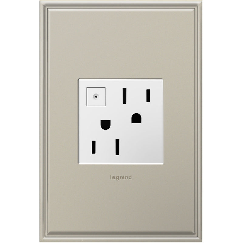 adorne® ARPS152W4 15A Energy-Saving On/Off Outlet, White Alternate Image 2.jpg