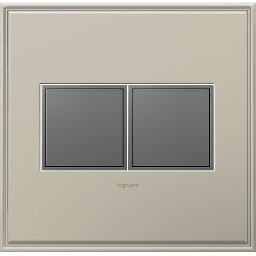 Legrand ARPTR152GM2 Adorne One-Gang Pop-Out Outlet, Magnesium Alternate Image 1