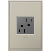 adorne® ARTR152M4 15A Dual Tamper-Resistant Outlet, Magnesium Alternate Image 2.jpg