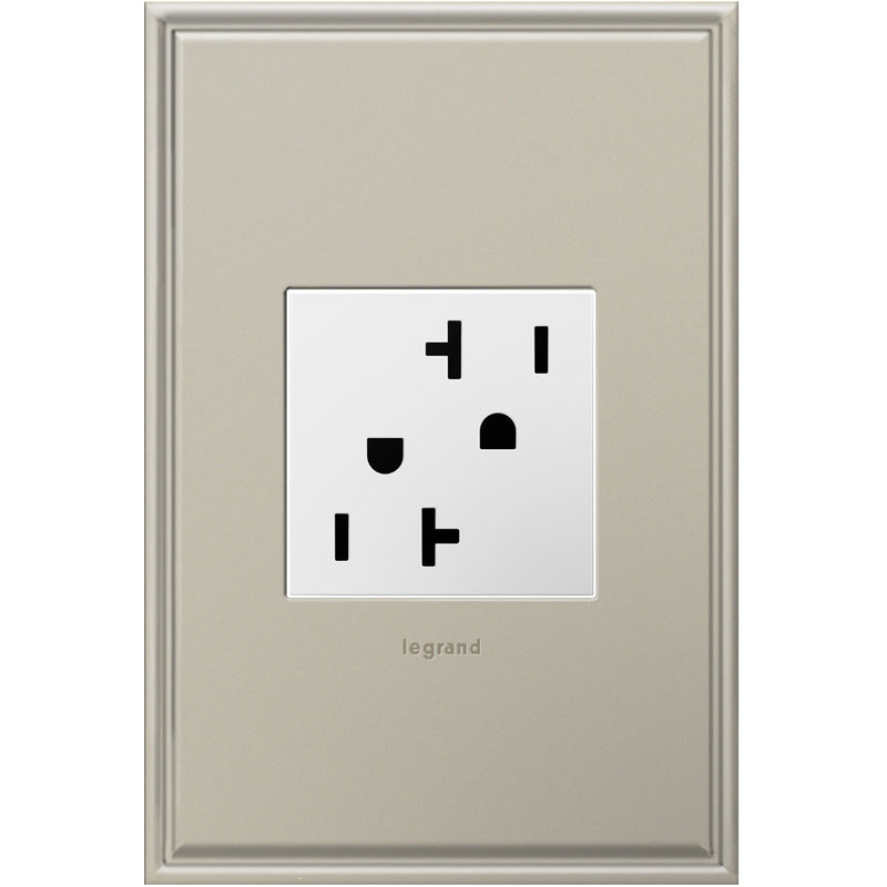 adorne® ARTR202W4 20A Dual Tamper-Resistant Outlet, White Alternate Image 2.jpg