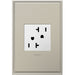 Legrand ARTR202W4 Adorne Tamper-Resistant Outlet, White Alternate Image 2