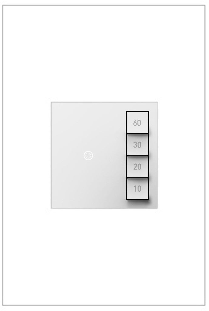 adorne® ASTM2W2 Timer Switch, Manual On/Timed Off, White, with Microban® Main Image.jpg