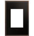 adorne® AWC1G3OB4 Oil-Rubbed Bronze One-Gang-Plus Screwless Wall Plate Main Image.jpg