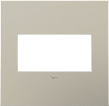 Legrand AWC2GSN4 Adorne Wall Plate, Nickel Main Image