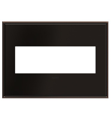 Legrand AWC3GOB4 Adorne Wall Plate, Bronze Main Image