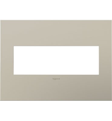 Legrand AWC3GSN4 Adorne Wall Plate, Nickel Main Image