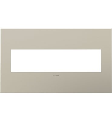 Legrand AWC4GSN4 Adorne Wall Plate, Nickel Main Image