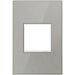 Legrand AWM1G2MS4 Adorne Gang Wall Plate, Brushed Stainless Main Image