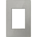 Legrand AWM1G3MS4 Adorne Gang Wall Plate, Brushed Stainless Main Image