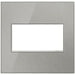 Legrand AWM2GMS4 Adorne Gang Wall Plate, Brushed Stainless Main Image