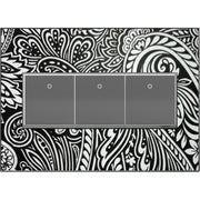 adorne® AWM3GM4 Custom Three-Gang Screwless Wall Plate, Magnesium Trim Alternate Image.jpg