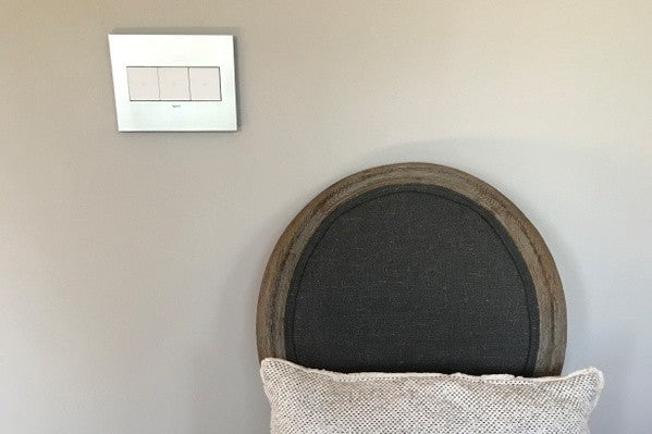 adorne® AWM3GMS4 Brushed Stainless Three-Gang Screwless Wall Plate Main Image.jpg