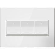 adorne® AWM3GMW4 Mirror White Three-Gang Screwless Wall Plate Alternate Image.jpg