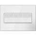 Legrand AWM3GMW4 Adorne Gang Wall Plate, White Alternate Image 1