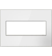 adorne® AWM3GMW4 Mirror White Three-Gang Screwless Wall Plate Main Image.jpg