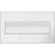 adorne® AWM4GMW4 Mirror White Four-Gang Screwless Wall Plate Alternate Image.jpg