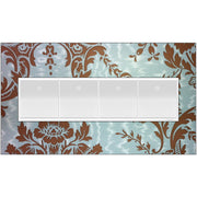 adorne® AWM4GW4 Custom Four-Gang Screwless Wall Plate, White Trim Alternate Image.jpg