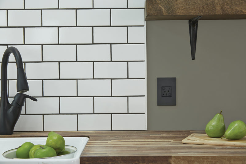 adorne® AWP1G2GR6 Graphite One-Gang Screwless Wall Plate with Microban® Alternate Image.jpg