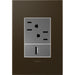 Legrand AWP1G3BR4 Adorne Gang Wall Plate, Bronze Alternate Image 1