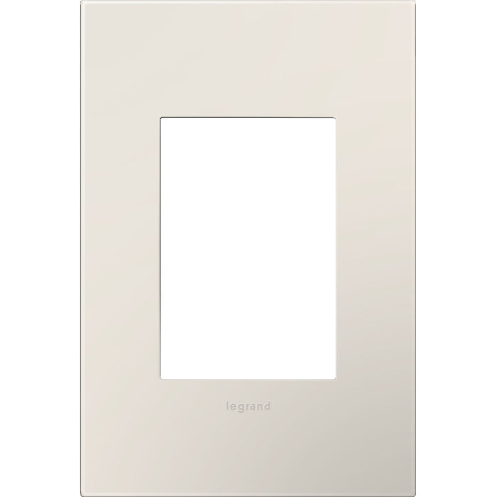 Legrand AWP1G3LA4 Adorne Gang Wall Plate, Satin Light Almond Main Image