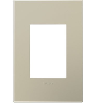 Legrand AWP1G3TM4 Adorne Gang Wall Plate, Titanium Main Image