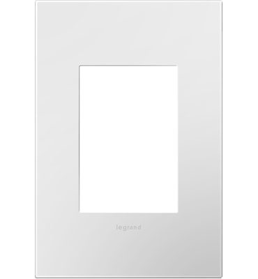 Legrand AWP1G3WH4 Adorne Gang Wall Plate, White Main Image