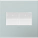 Legrand AWP2GBL4 Adorne Gang Wall Plate, Blue Alternate Image 1