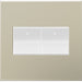 Legrand AWP2GTM4 Adorne Gang Wall Plate, Titanium Alternate Image 1