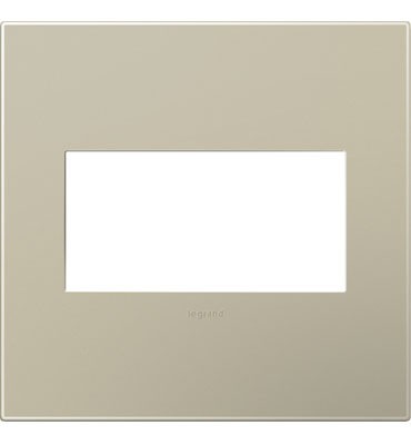 adorne® AWP2GTM4 Titanium Two-Gang Screwless Wall Plate Main Image.jpg
