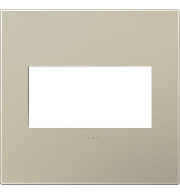 Legrand AWP2GTM4 Adorne Gang Wall Plate, Titanium Main Image