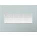 Legrand AWP3GBL4 Adorne Gang Wall Plate, Blue Alternate Image 1