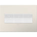 Legrand AWP3GLA4 Adorne Gang Wall Plate, Satin Light Almond Alternate Image 1