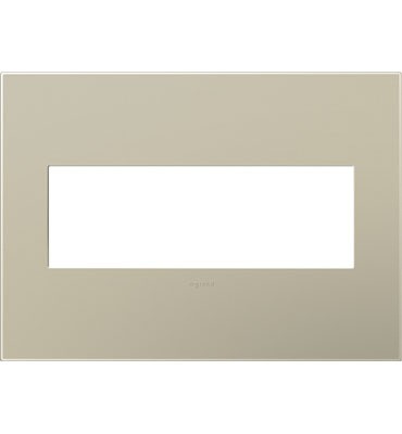 adorne® AWP3GTM4 Titanium Three-Gang Screwless Wall Plate Main Image.jpg