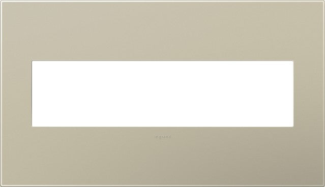 adorne® AWP4GTM4 Titanium Four-Gang Screwless Wall Plate Main Image.jpg