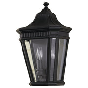 Generation Lighting OL5403BK Cotswold Lane Two Light Outdoor Fixture, Black Main Image.jpg