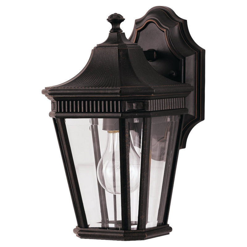 Generation Lighting OL5400GBZ Cotswold Lane One Light Outdoor Wall Lantern, Grecian Bronze Main Image.jpg