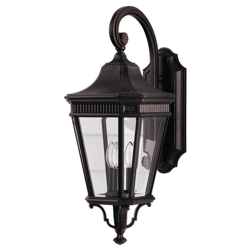Generation Lighting OL5402GBZ Cotswold Lane Three Light Outdoor Fixture, Grecian Bronze Main Image.jpg
