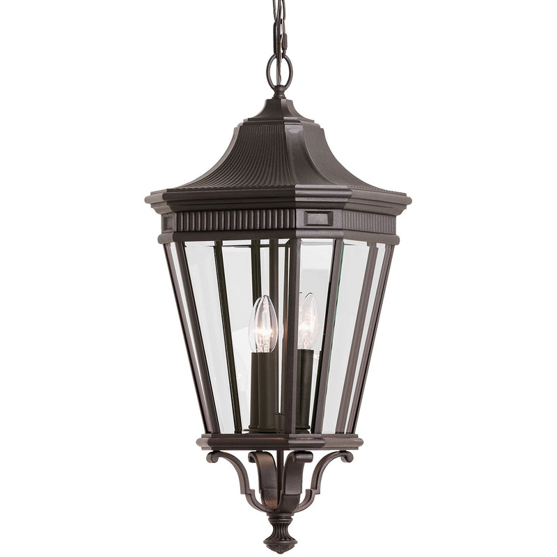 Generation Lighting OL5412GBZ Cotswold Lane Three Light Outdoor Fixture, Grecian Bronze Main Image.jpg