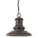 Generation Lighting OL8904RSZ Redding Station One Light Outdoor Pendant, Restoration Bronze Main Image.jpg