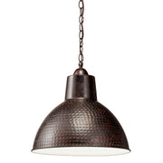 Kichler 78200 One Light Pendant, Bronze