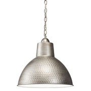 Kichler 78200AP One Light Pendant, Antique Pewter