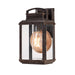 Quoizel BRN8406IB Byron One Light Outdoor Wall Lantern, Imperial Bronze Main Image.jpg