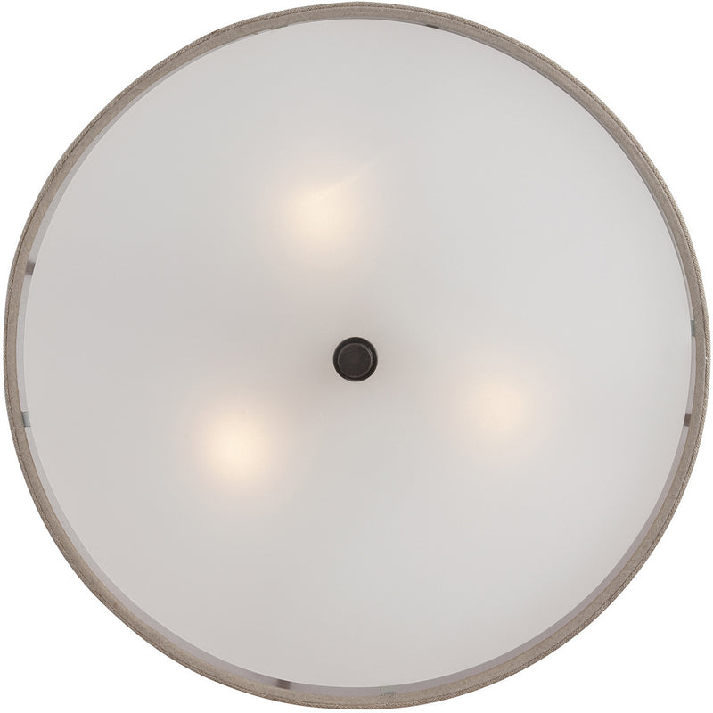 Quoizel CRA1717MC Cloverdale Three Light Semi-Flush Mount, Mottled Cocoa Alternate Image 3.jpg