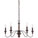 Quoizel HK5005TC Holbrook Five Light Chandelier, Tuscan Brown Alternate Image.jpg