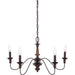 Quoizel HK5005TC Holbrook Five Light Chandelier, Tuscan Brown Alternate Image 4.jpg