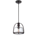 Quoizel QPP1401WT Ridley One Light Mini Pendant, Western Bronze Main Image.jpg