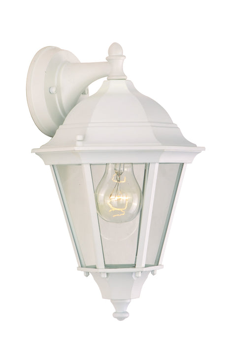 Maxim 1000WT Westlake One Light Outdoor Wall Lantern, White Main Image.jpg